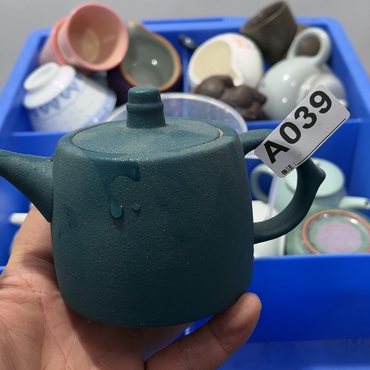 茶具默认微瑕瓷器、茶具、壶、摆件，介意勿拍 