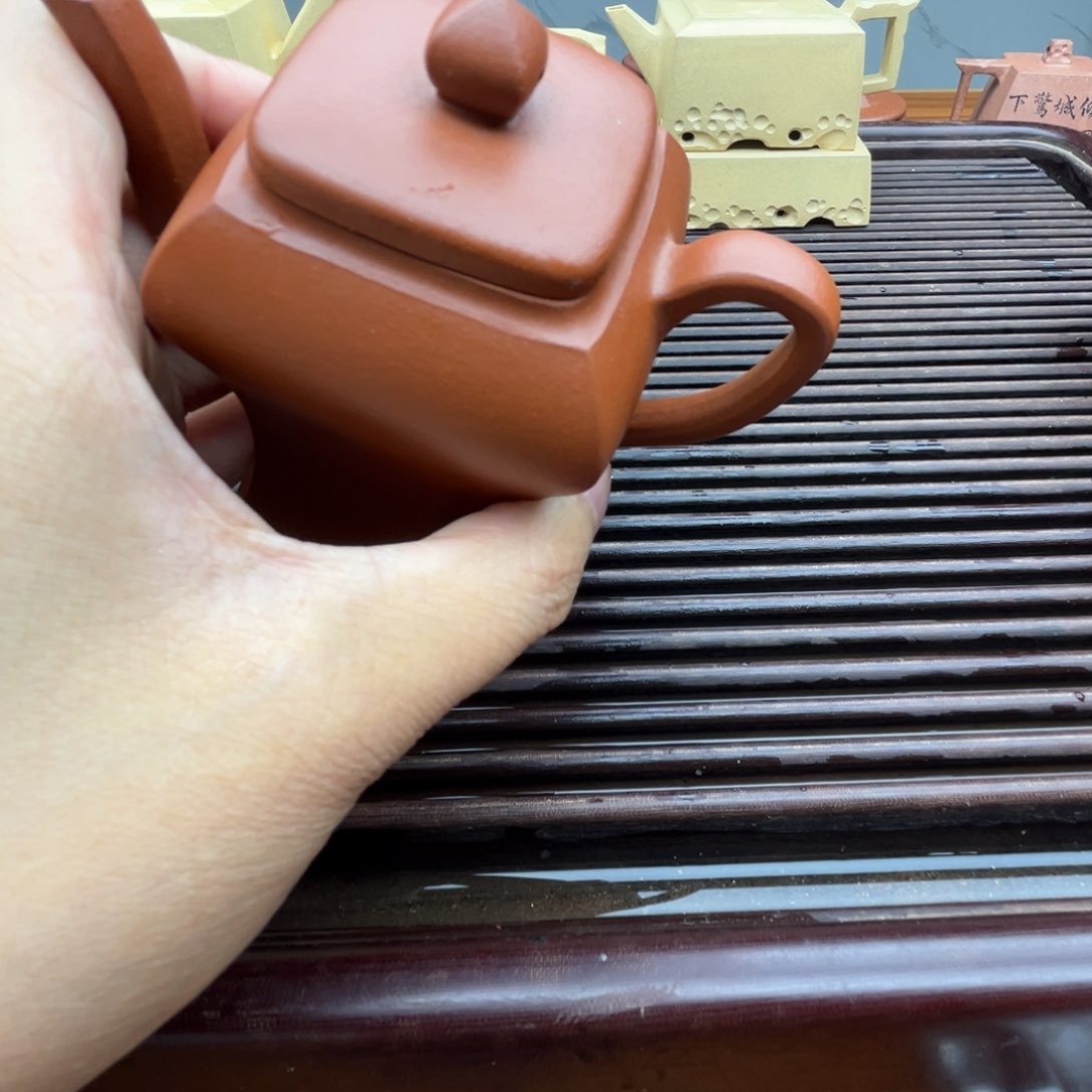 茶壶段泥朱泥半手工130c c
