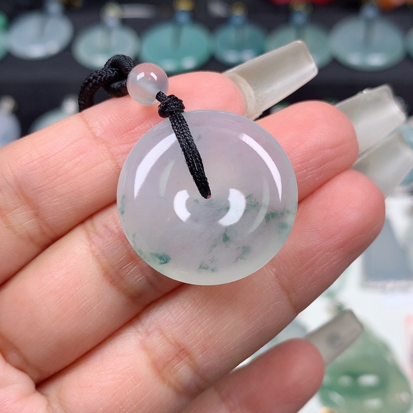 【闪购商品】翡翠颈饰未镶嵌8**7扣子