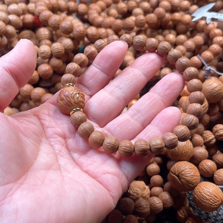 猴头核桃手串9×8同尺小南瓜
