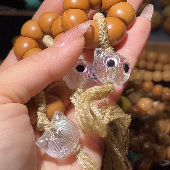 吊坠猴头核桃35+太阳花小手捻全品