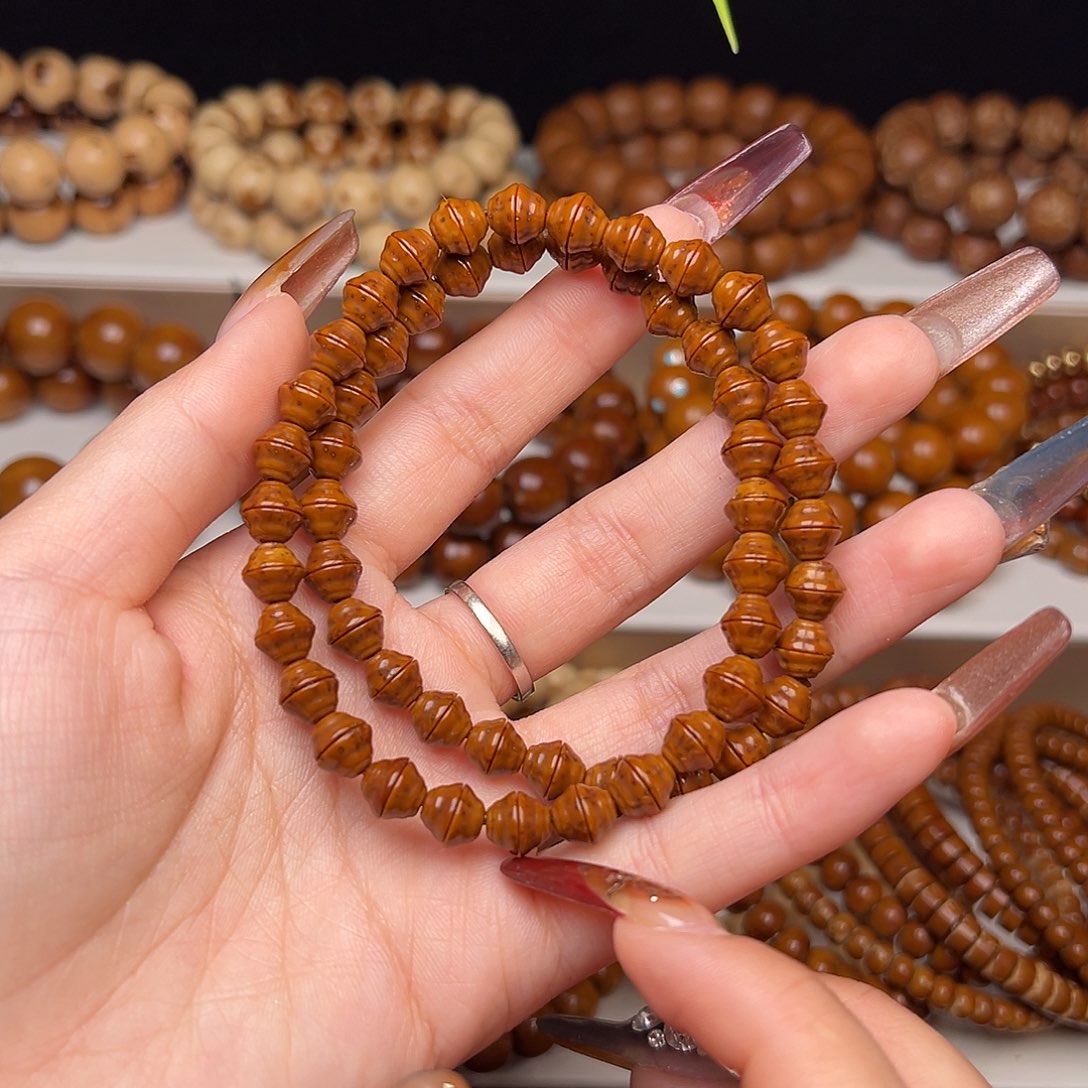 手串紫金鼠7双圈金饭碗