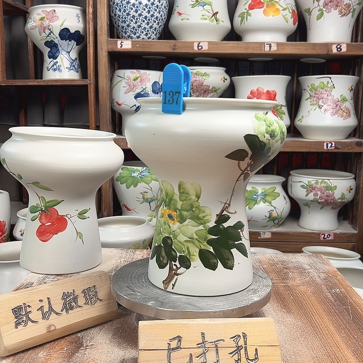 摆件137大微瑕新款陶瓷陶瓷
