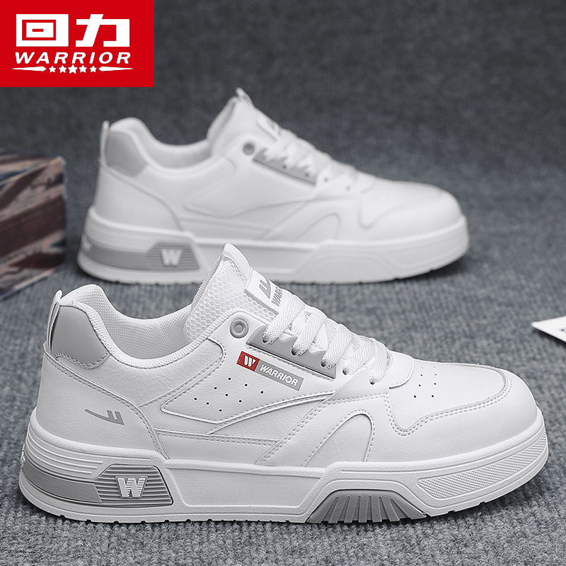 回力男鞋冬季男士百搭小白鞋软底潮鞋子男款2025新款增高休闲板鞋