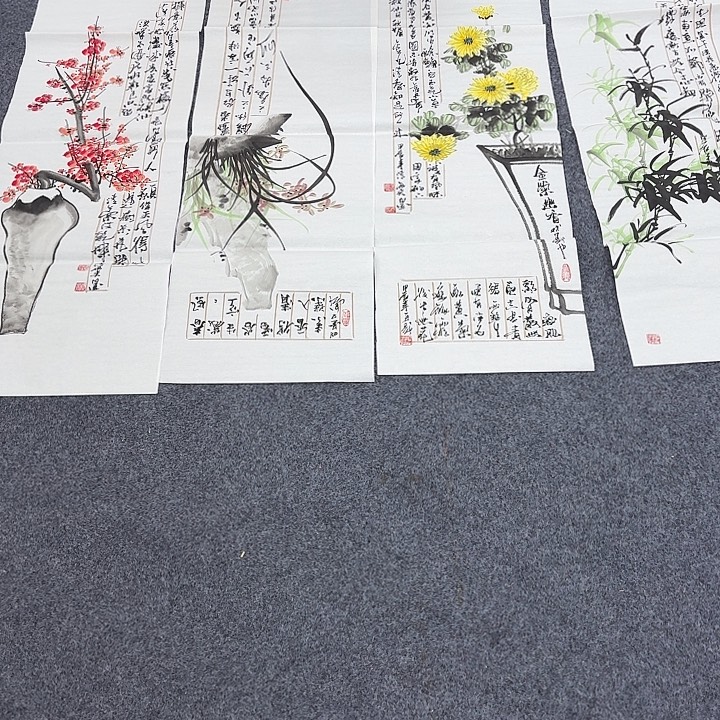 国画手绘国画作品