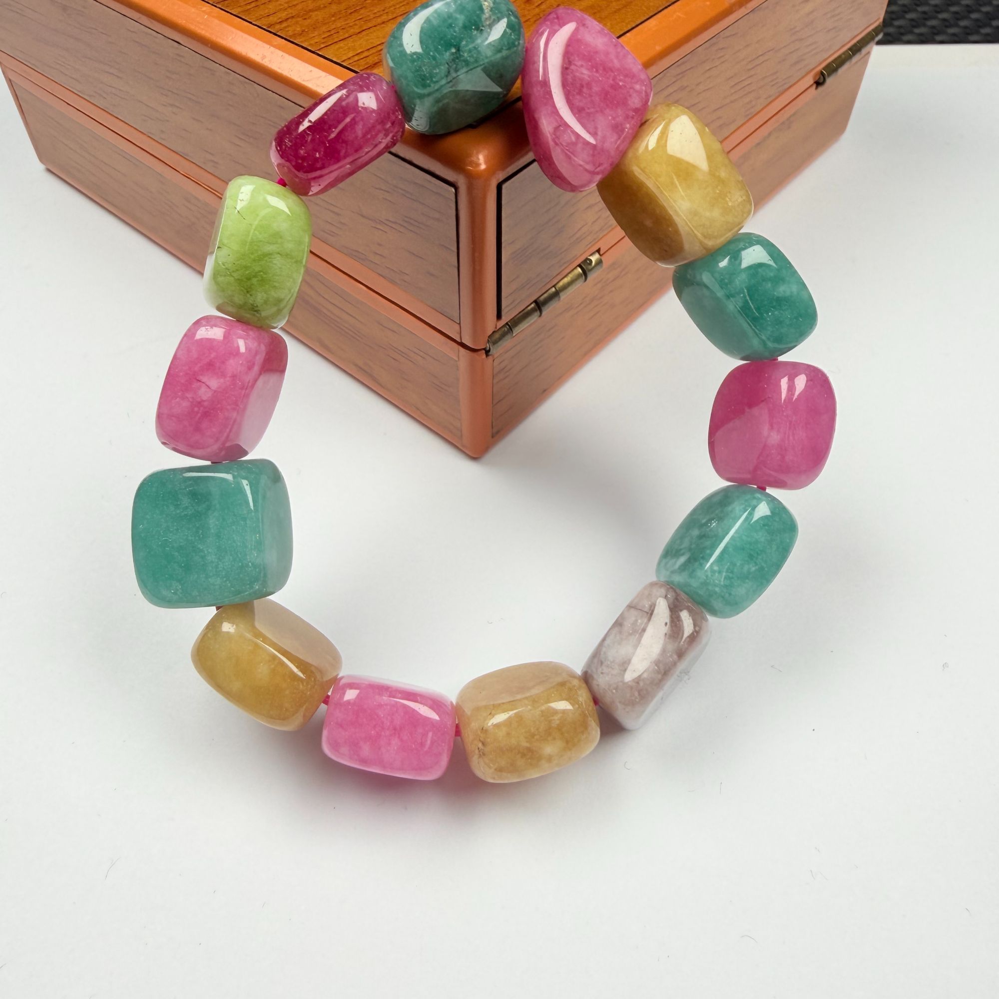 女款时尚精美z929糖果碧大随型手串