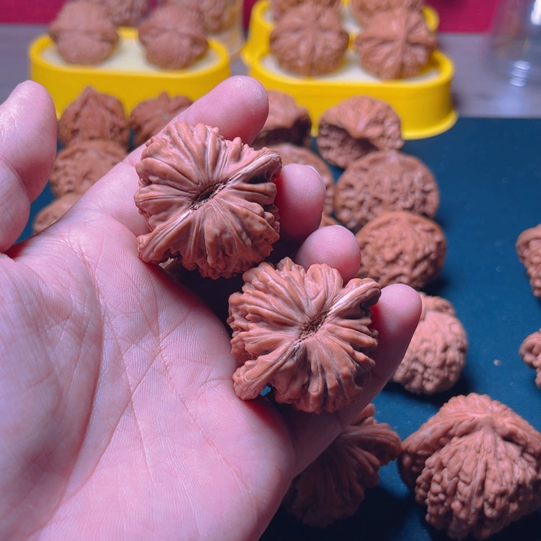 文玩核桃把件马**功四座楼41