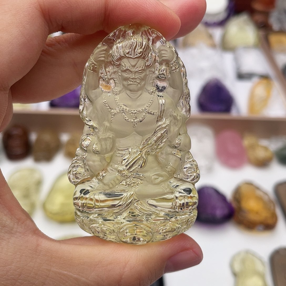 水晶颈饰未镶嵌定制