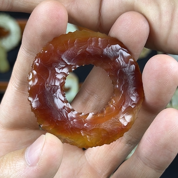 玛瑙/玉髓合金颈饰