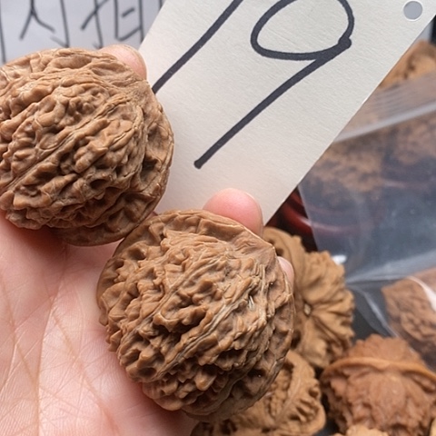 桃核吊坠46全品四座楼对歪