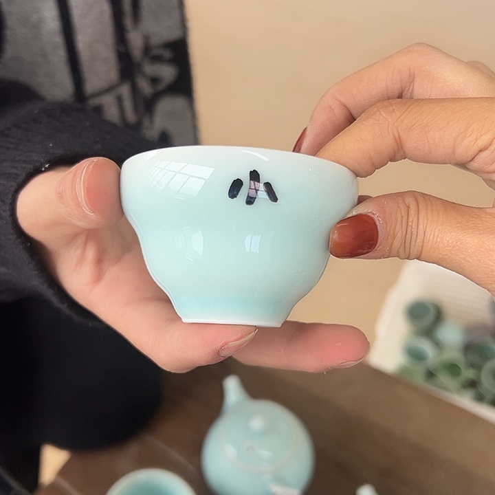 小米茶器龙泉青瓷