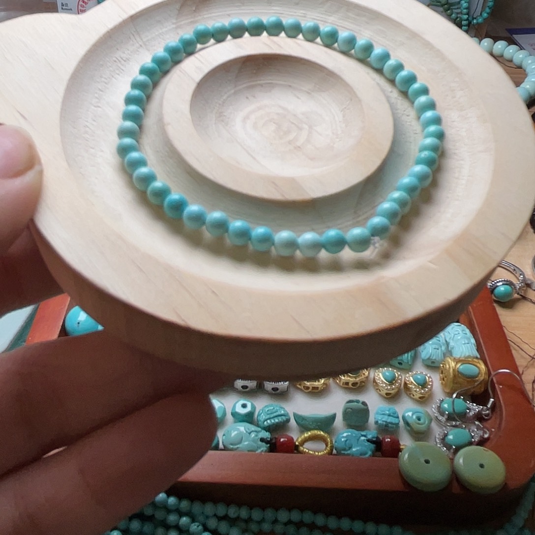 绿松石手串未镶嵌