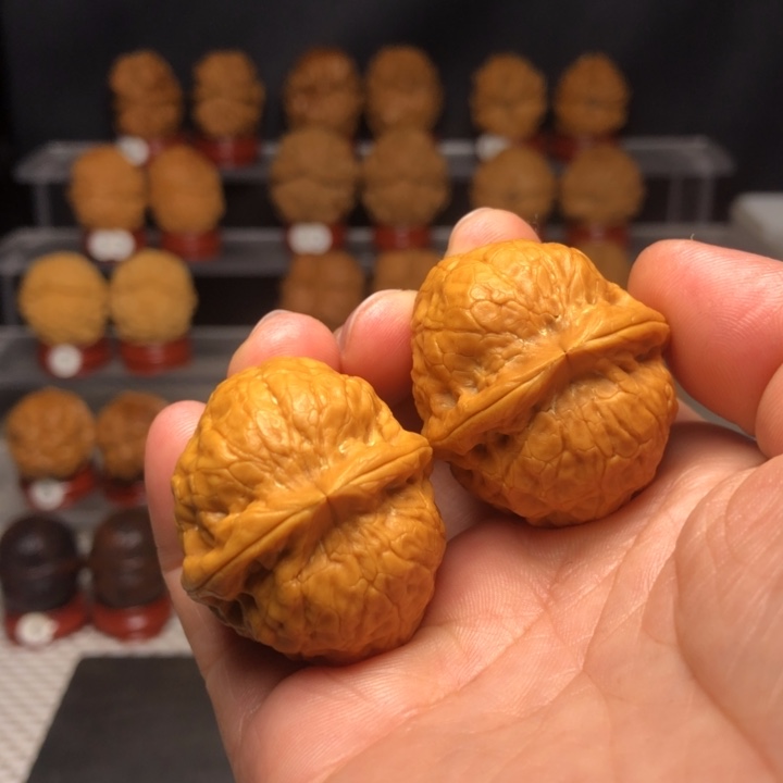 文玩核桃把件4铁蛋萌萌包