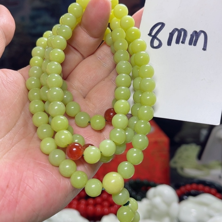 蛇纹石玉颈饰件多样性发货未镶嵌