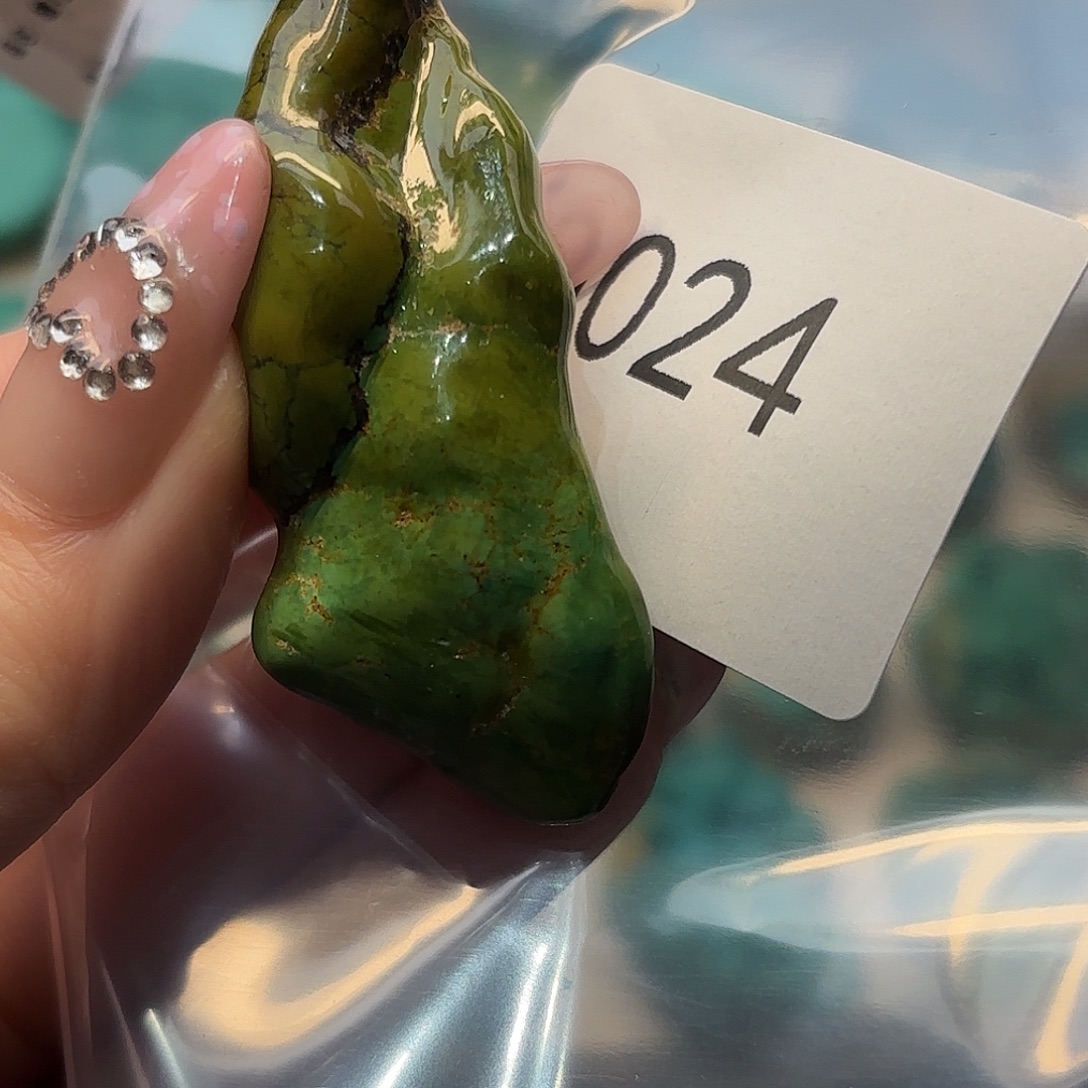 绿松石未镶嵌绿松石老型