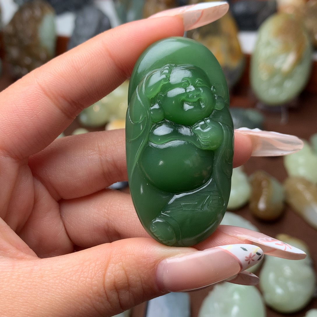 和田玉挂件未镶嵌