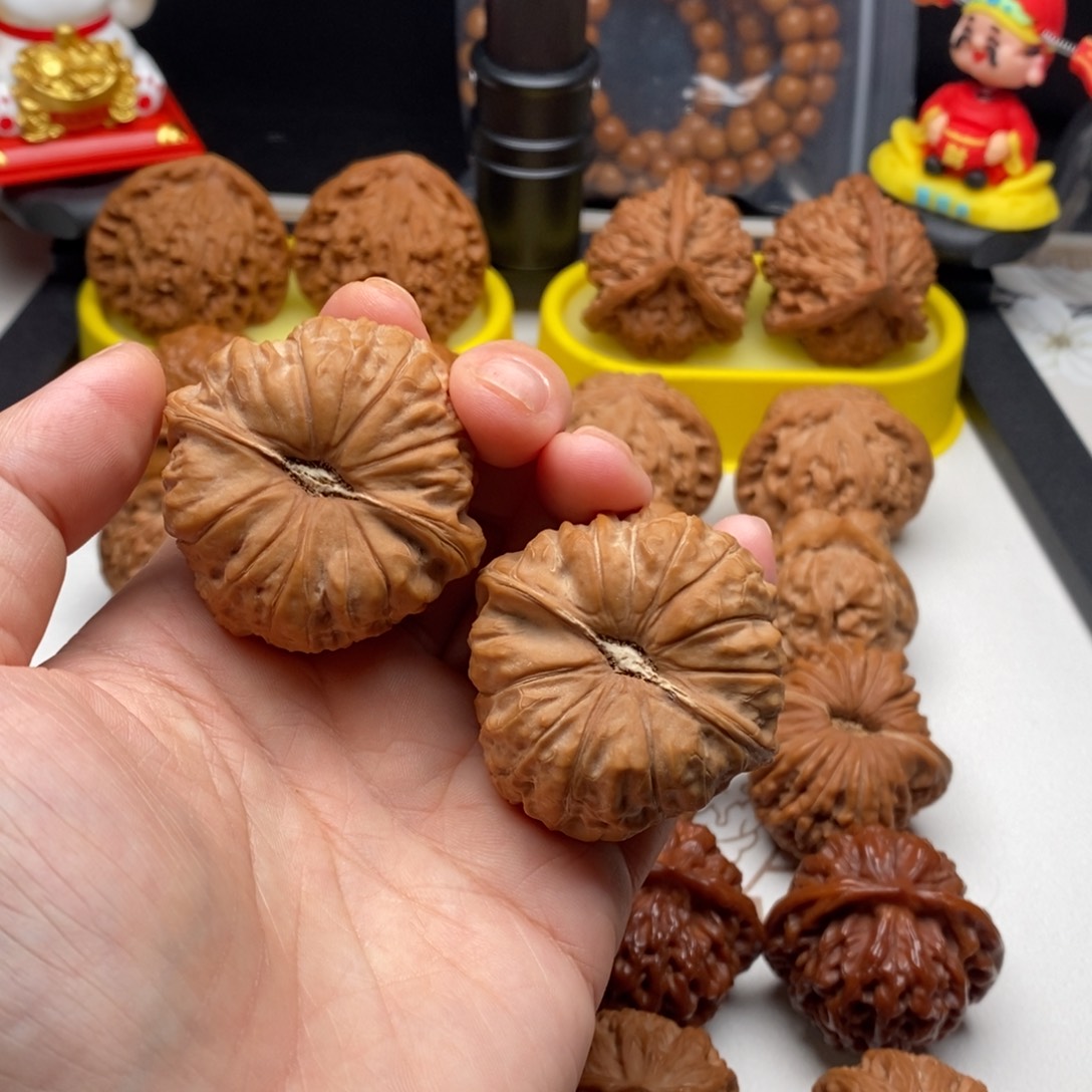 桃核把件南瓜墩44