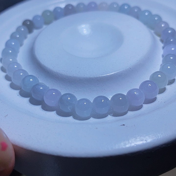 未镶嵌手串翡翠天然缅甸A货翡翠5.6