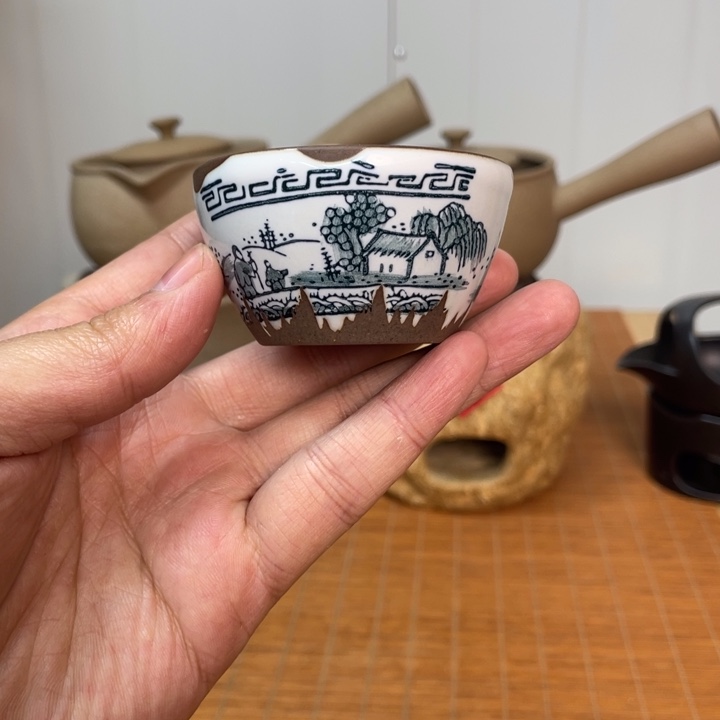 壶老段烧陶瓷茶器！