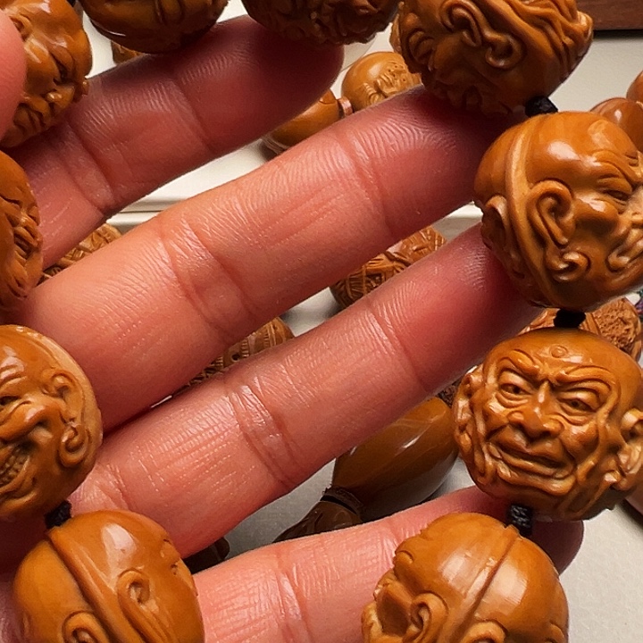 橄榄核手串/手链十八罗汉