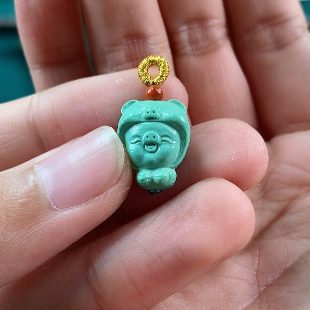 绿松石珠宝奇石未镶嵌