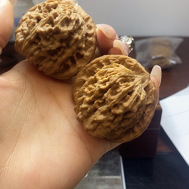 文玩核桃吊坠四座楼
