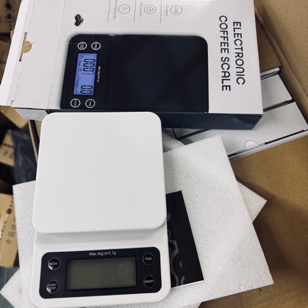 V60手冲单品咖啡电子称吧台称克秤厨房秤带计时多功能精准0.1克