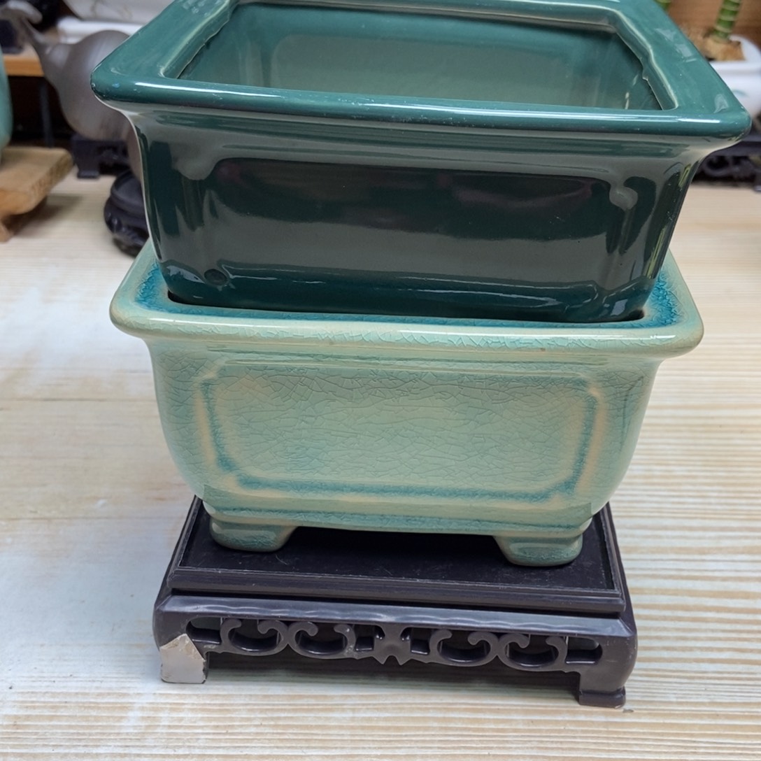 瓷片陶瓷花盆陶瓷艺术