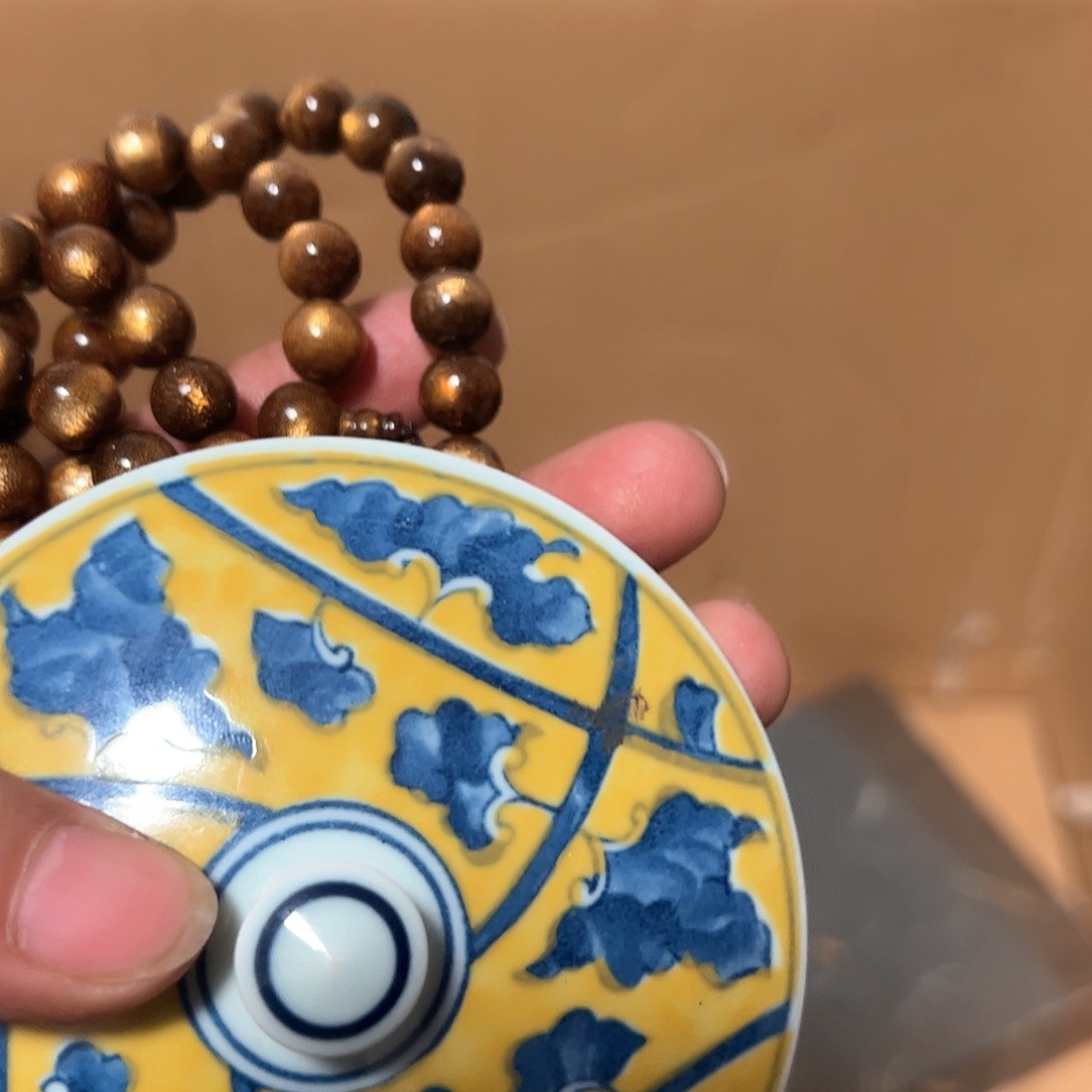 碟爱*瓷器木器工艺摆件