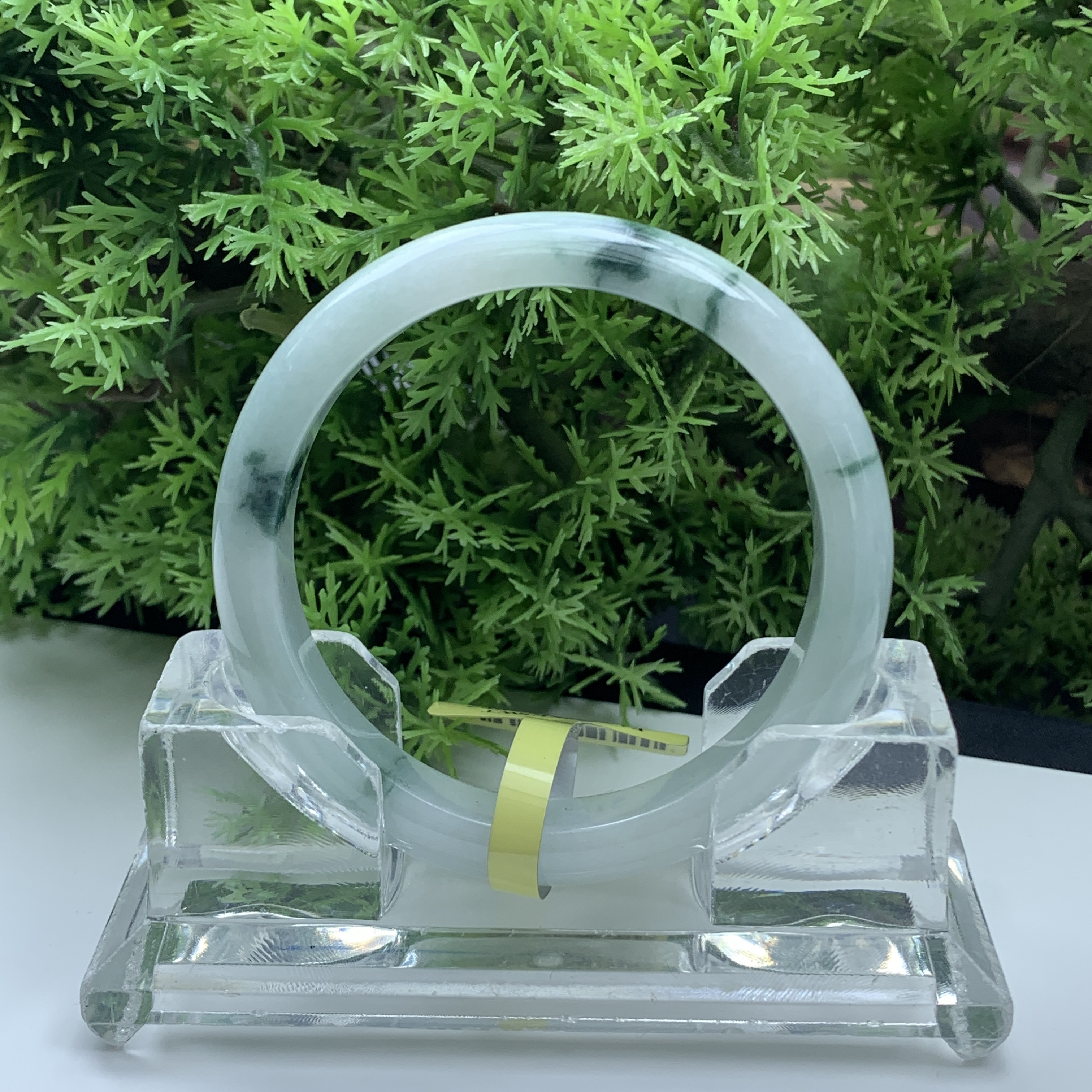 【刘思懿】天然缅甸A货翡翠手镯-Q-7