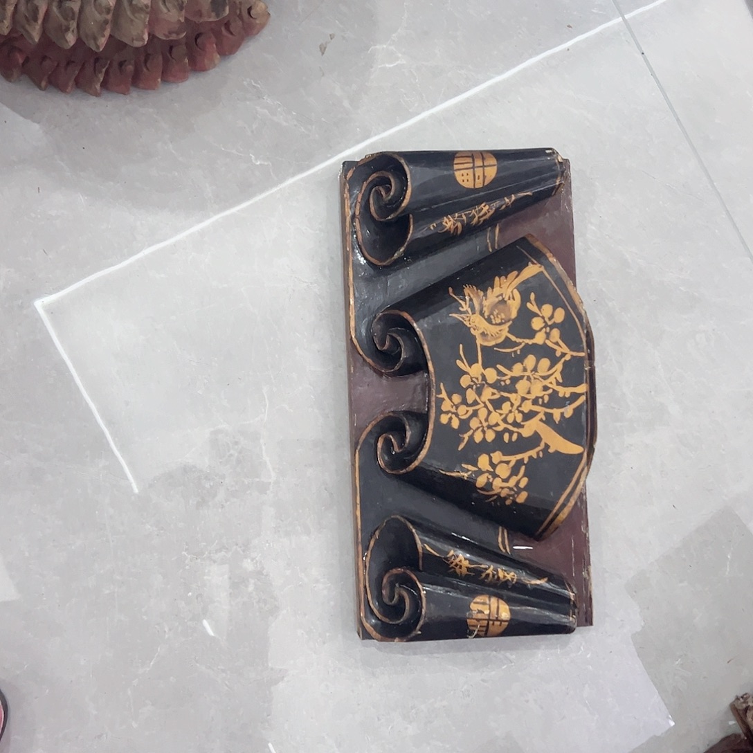 奔***云香榧木老木雕工艺老物件工艺