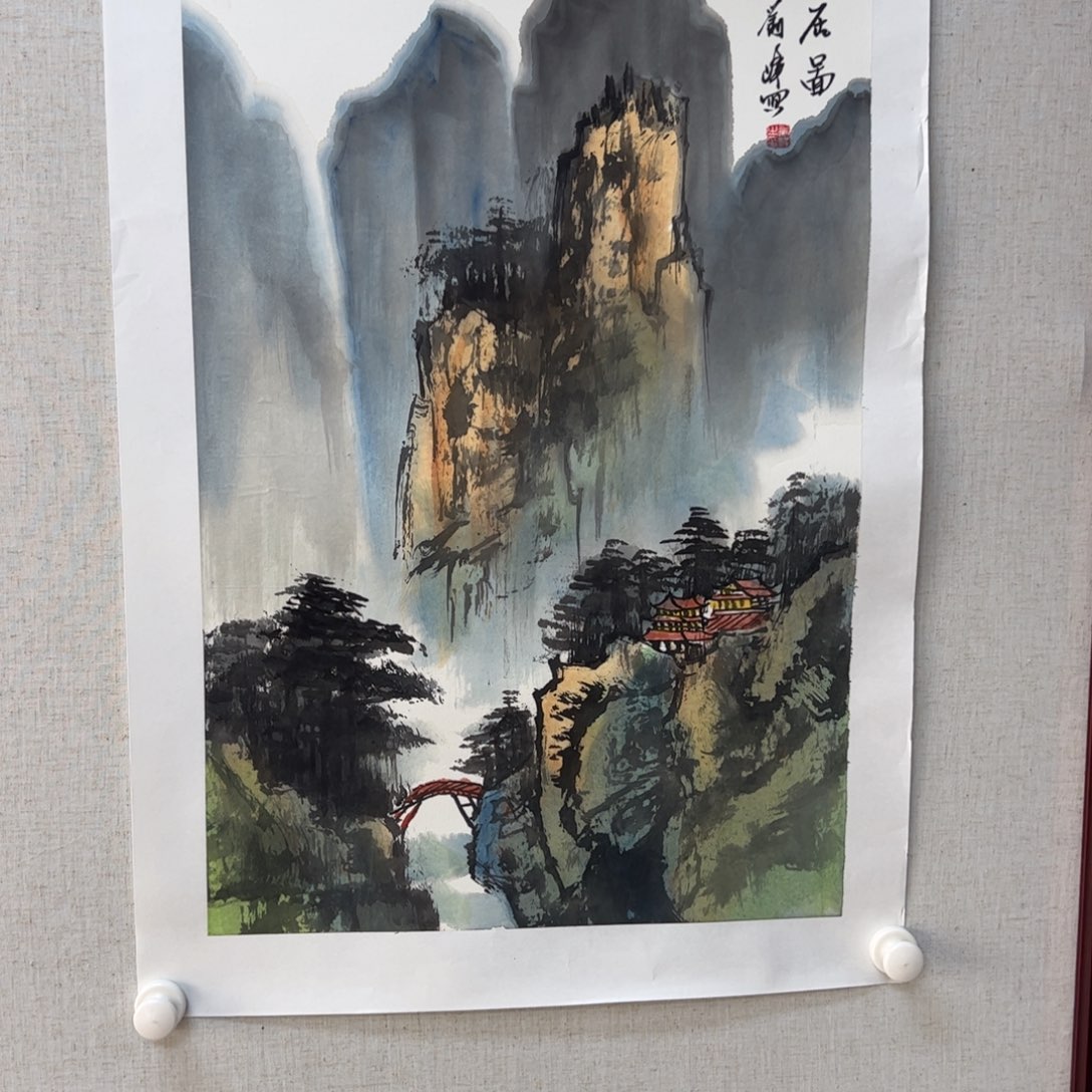 国画亲笔手绘原创作品