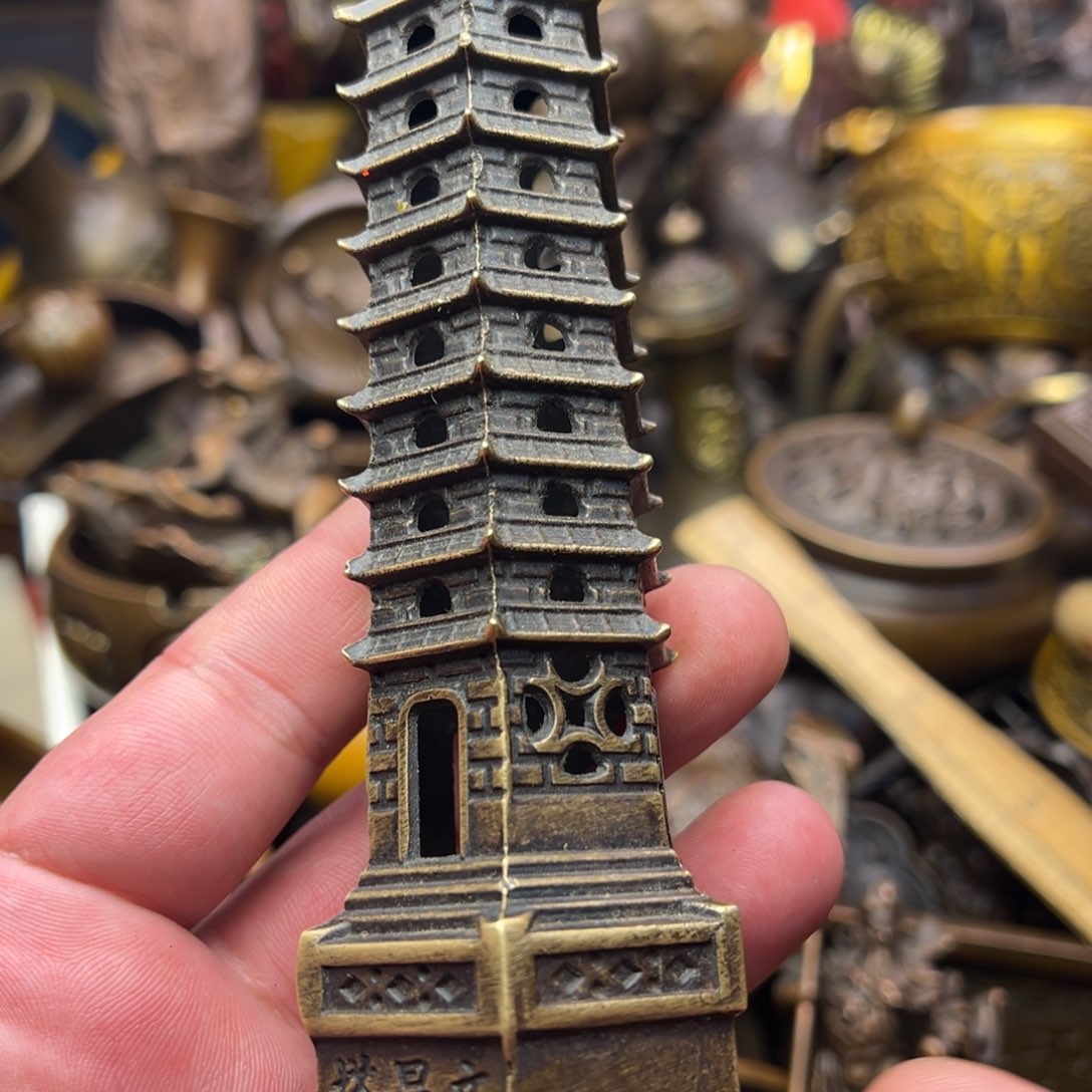 茶壶香炉铜器摆件