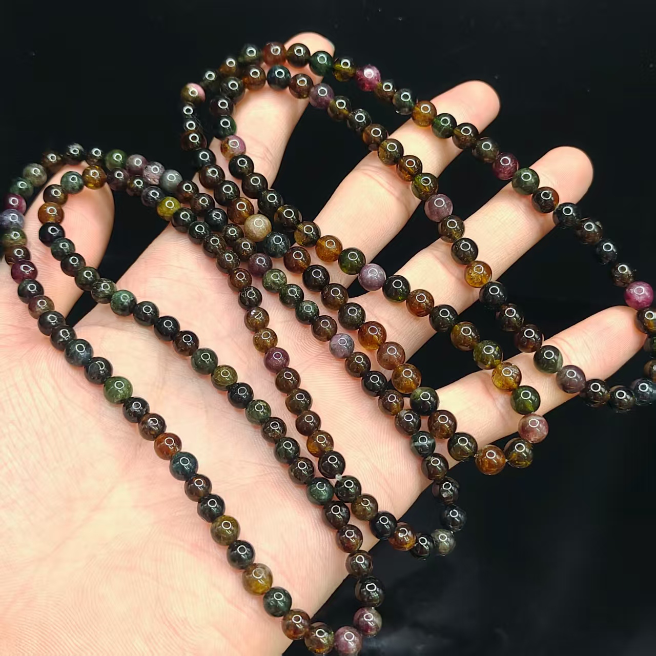 【龙龙严选】碧玺毛衣链GS【多样性发其一】约5mm