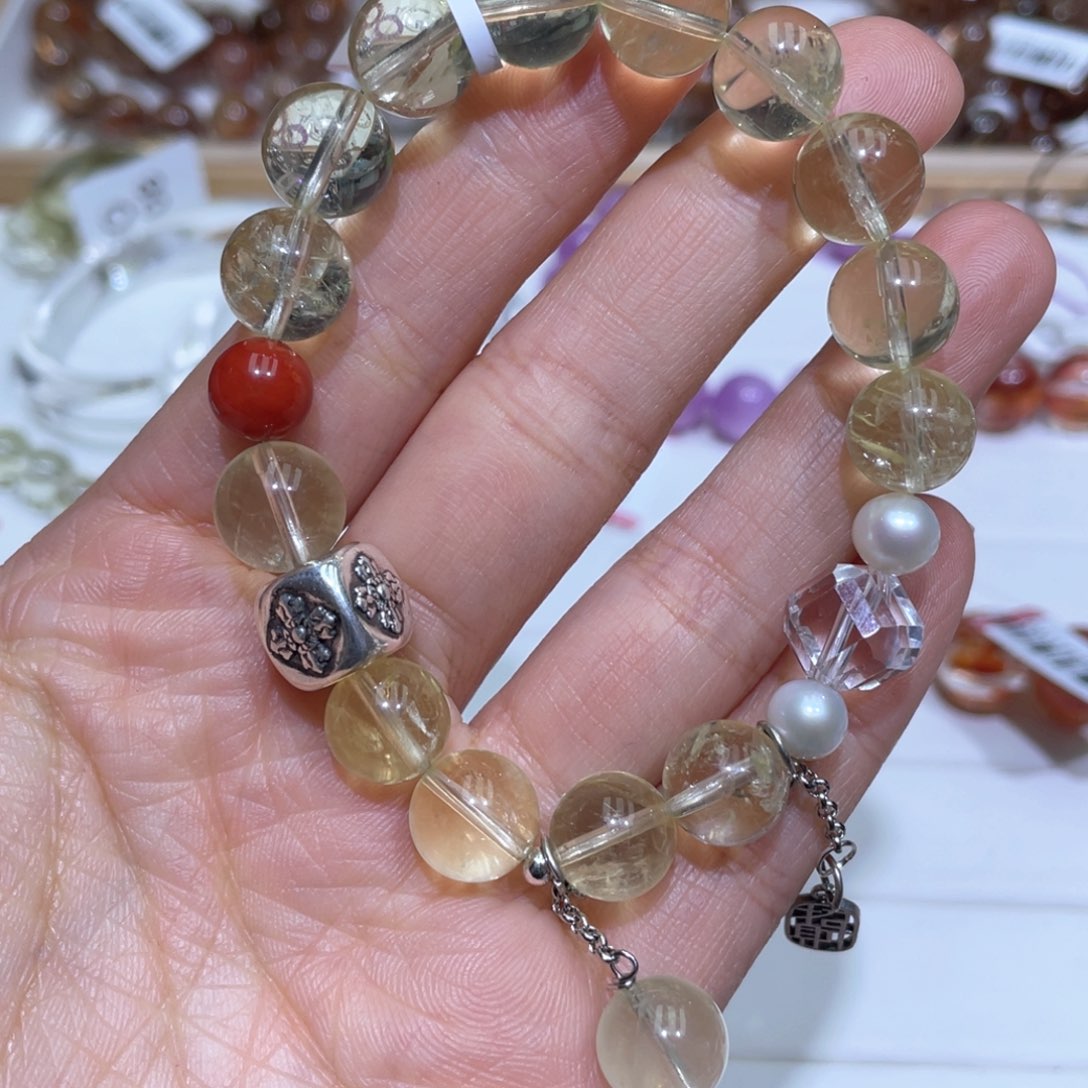 水晶手链未镶嵌手串