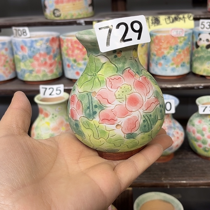 手工制作多肉花盆