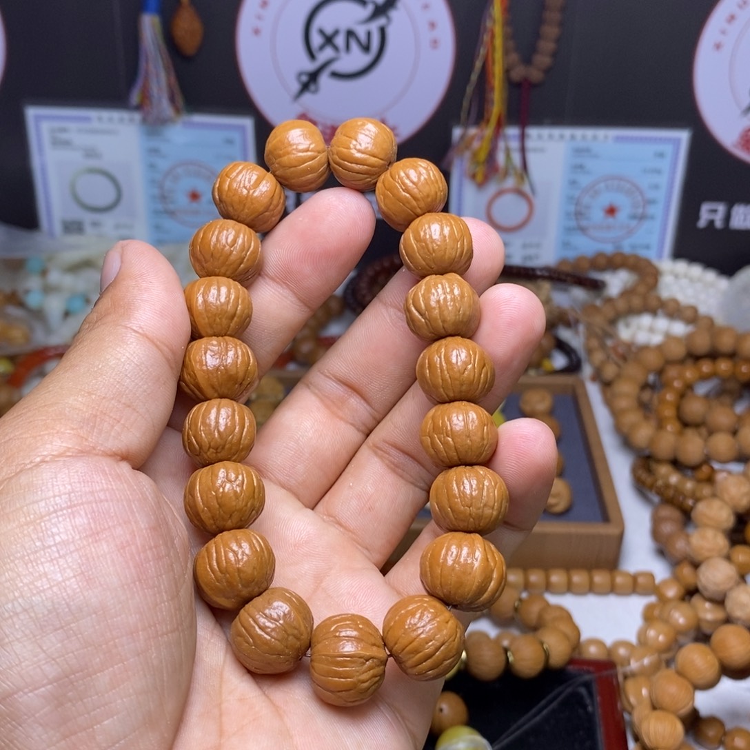 猴头核桃手串南瓜