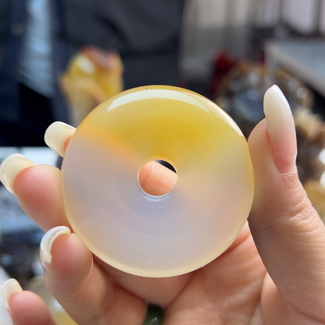 玛瑙/玉髓未镶嵌吊坠(不含链)