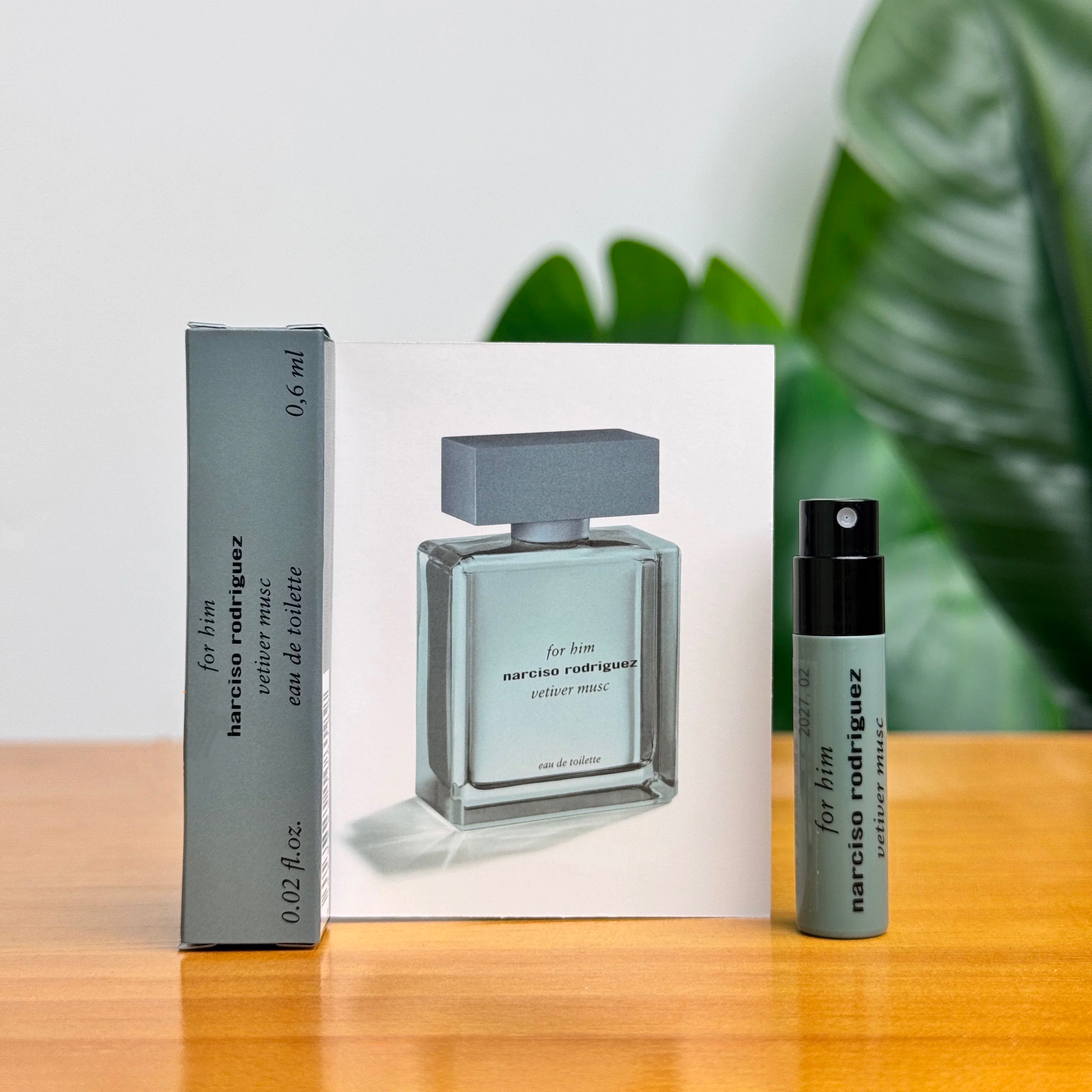 纳西索narciso青慕香根草淡香水0.6ml持久留香