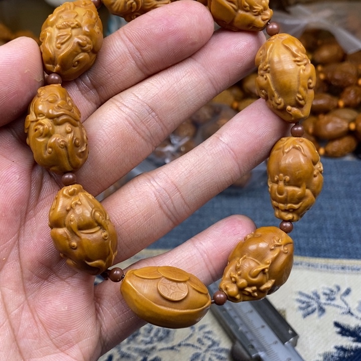 橄榄核手串/手链橄榄核雕工艺手串