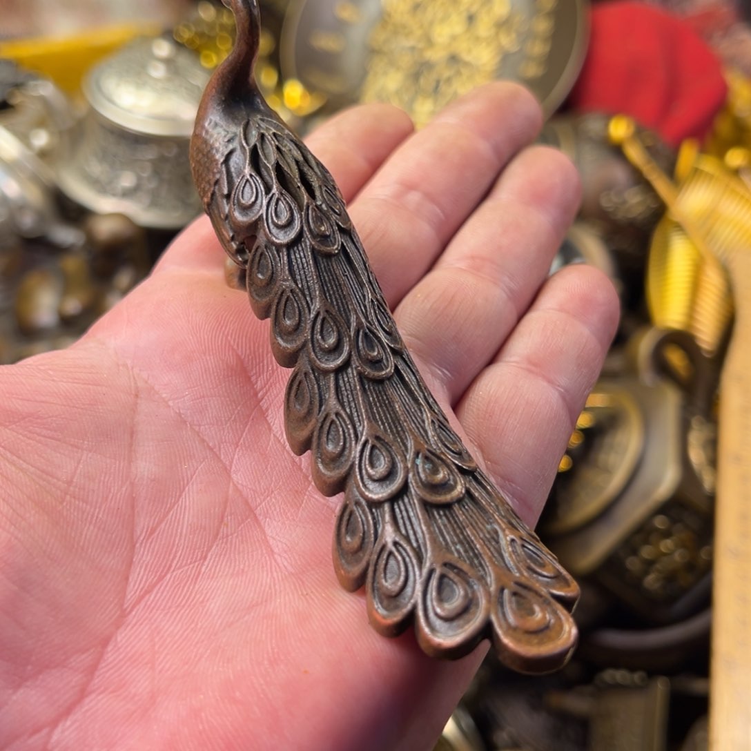 茶壶香炉铜器摆件