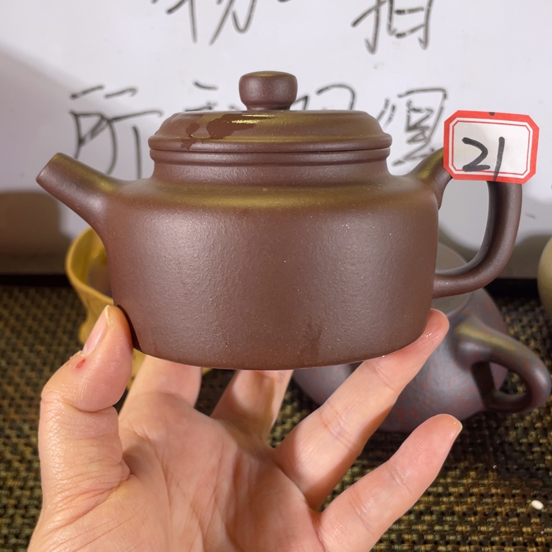 紫砂茶壶德钟全手