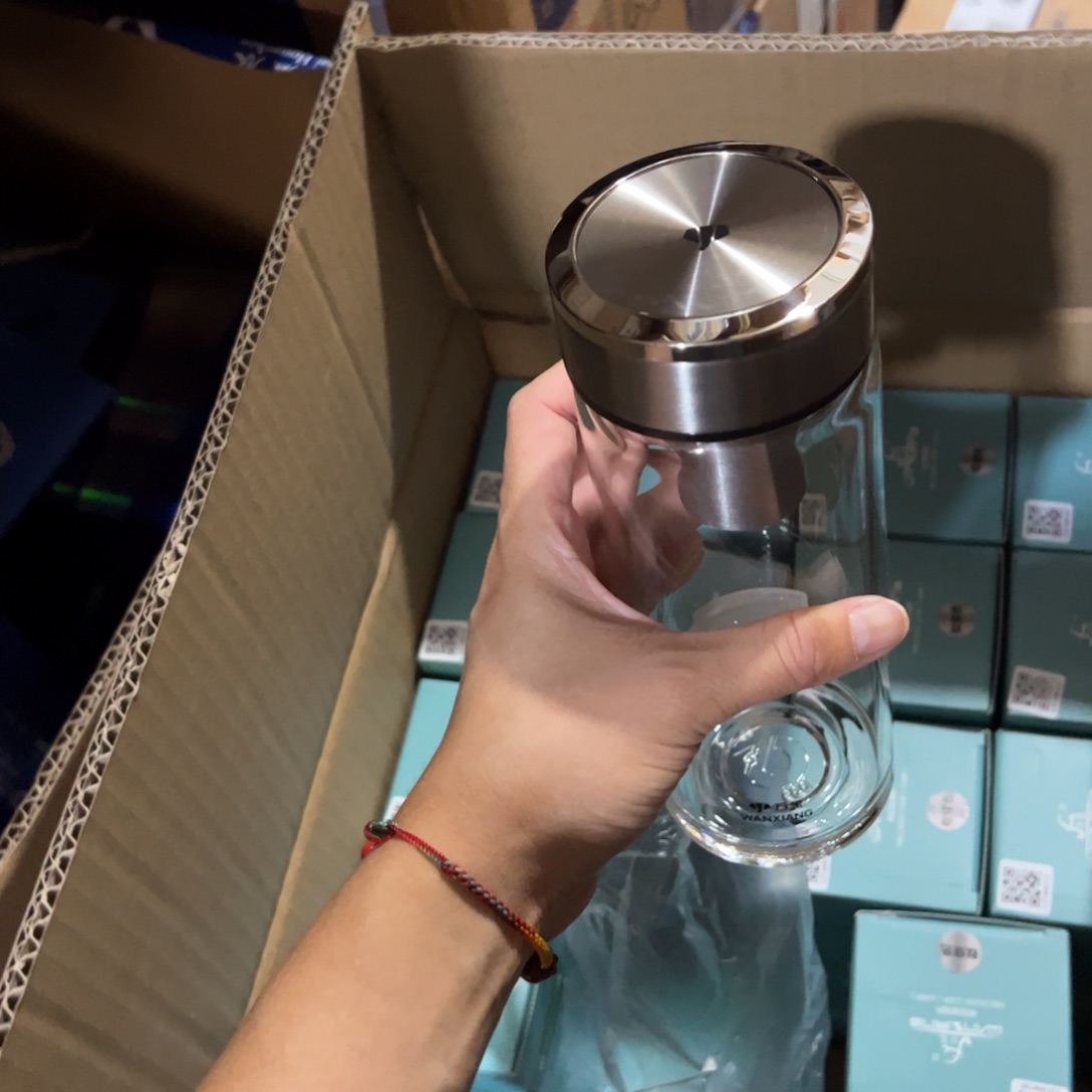 万象U48R本色单层烫手玻璃杯520➕被套