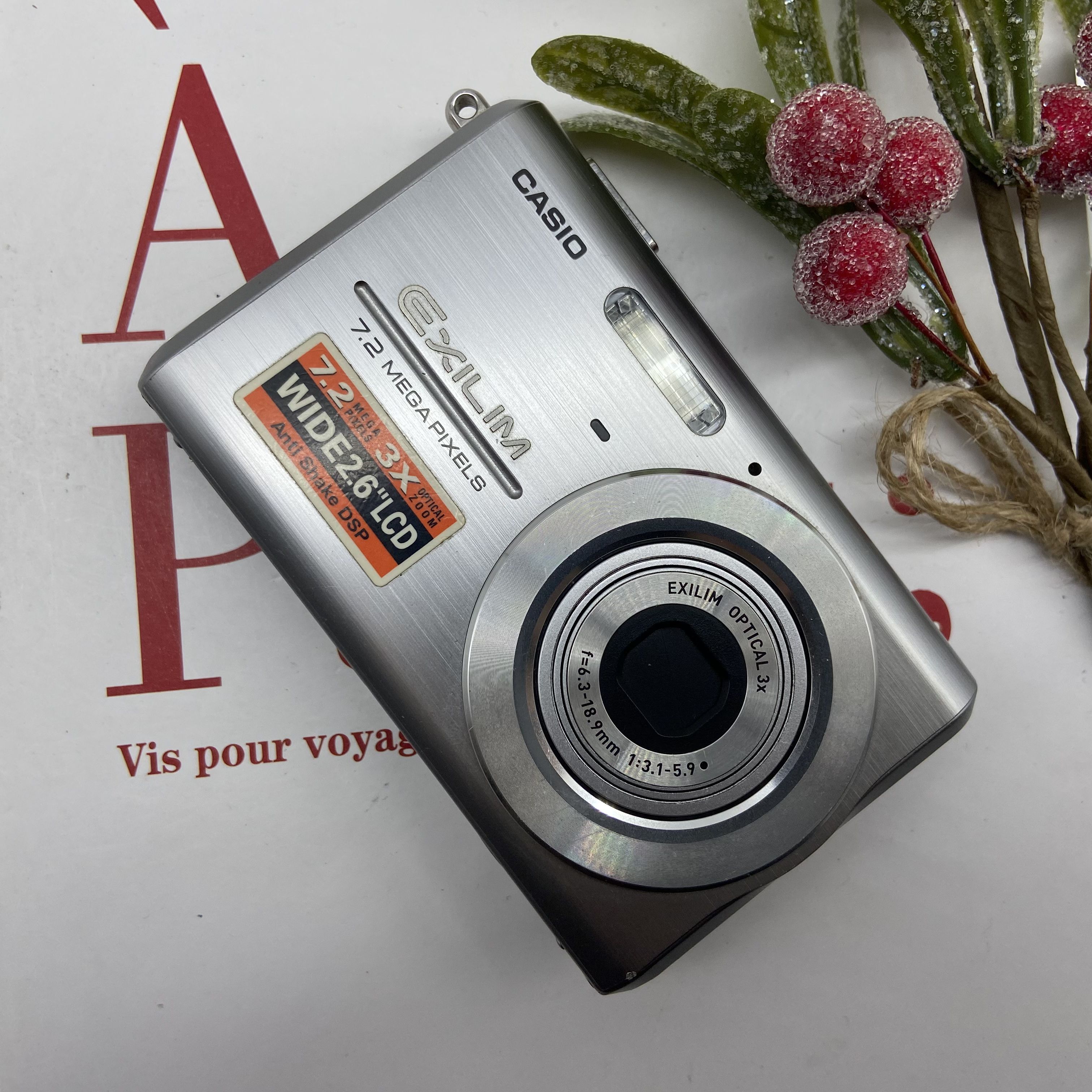 95新 Casio/卡西欧 EX-Z75 720万像素 3倍光学变焦（no退no换）