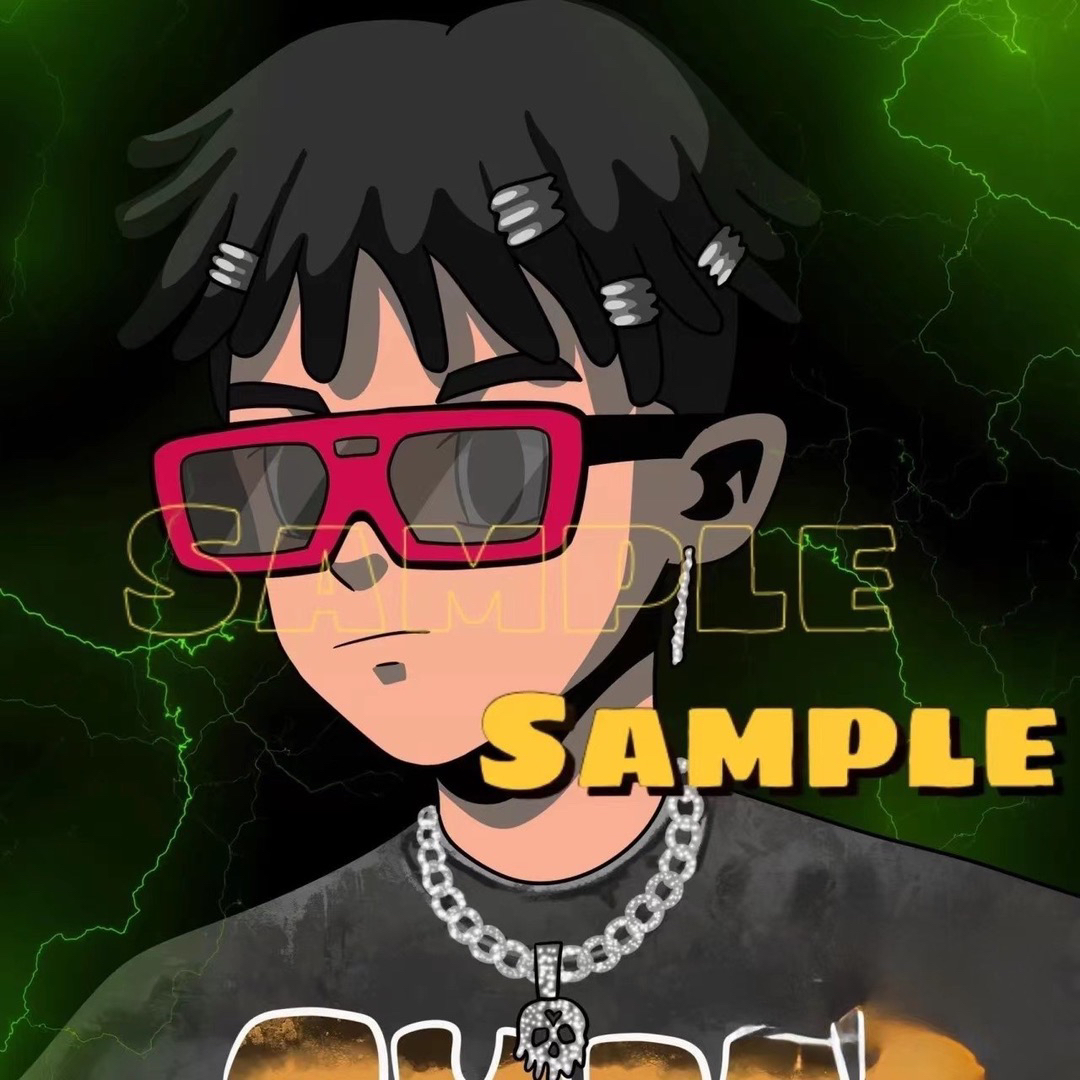 【SAMPLE】轻奢潮牌 男女同款夏季短袖