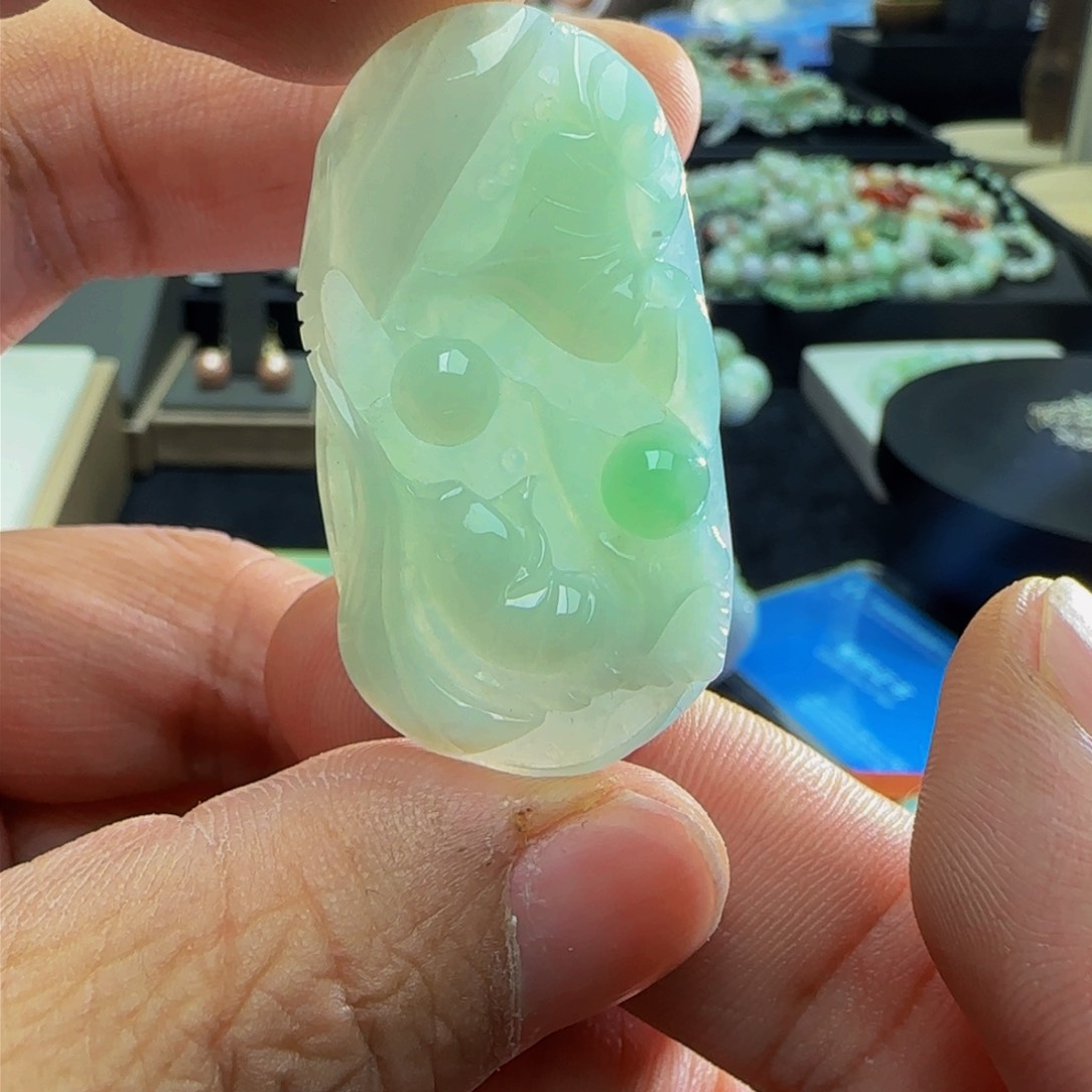 翡翠吊坠(不含链)未镶嵌