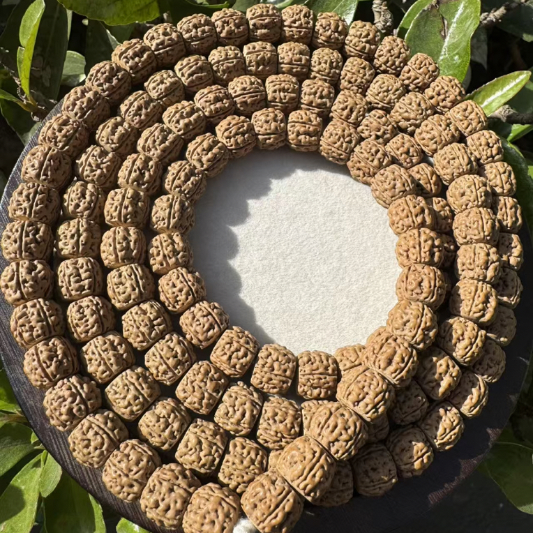 藏切盘龙纹108长串 高油 高密