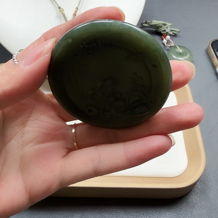 和田玉未镶嵌颈饰51