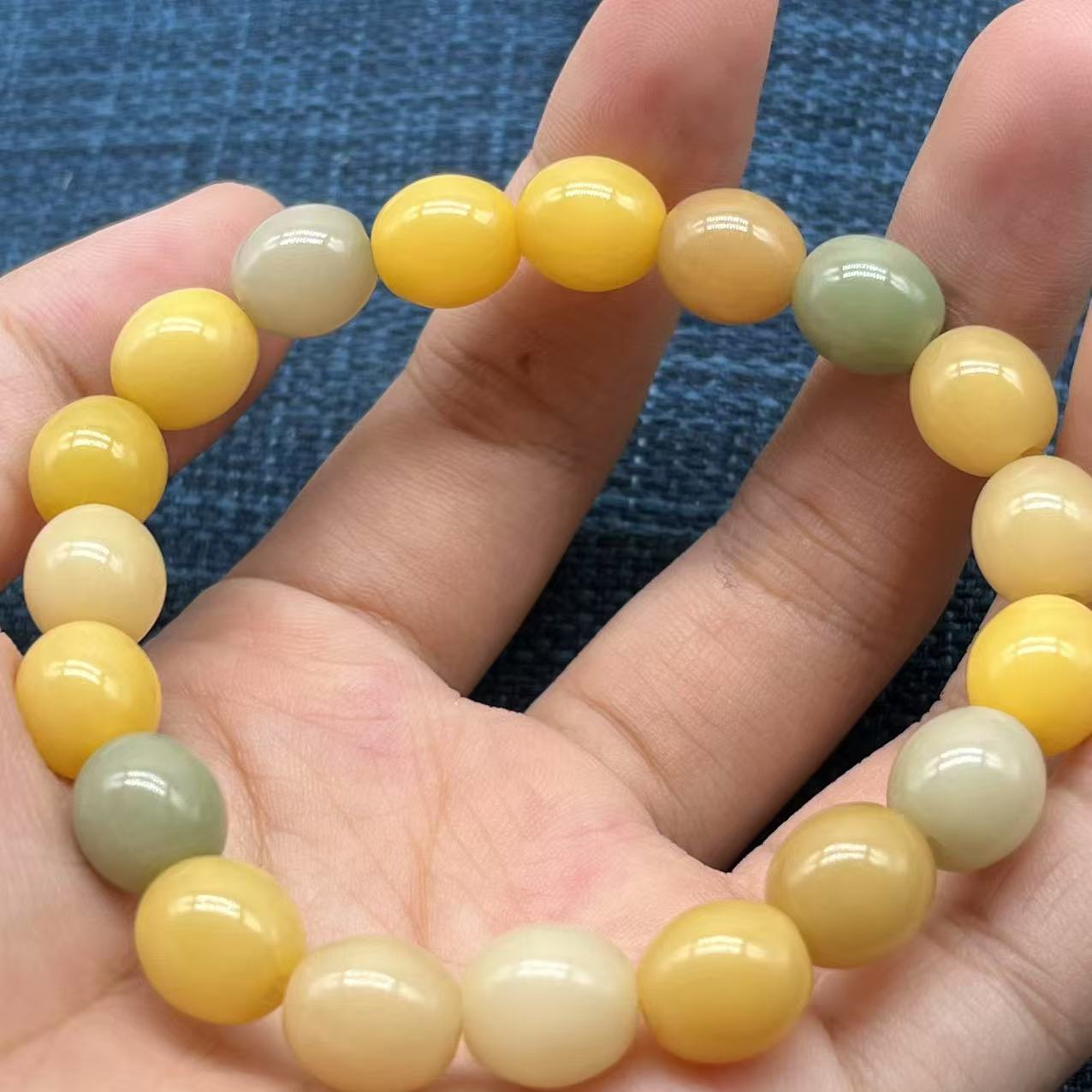 蜜柚菩提（枣珠款）单圈手串卡9无礼盒 1357