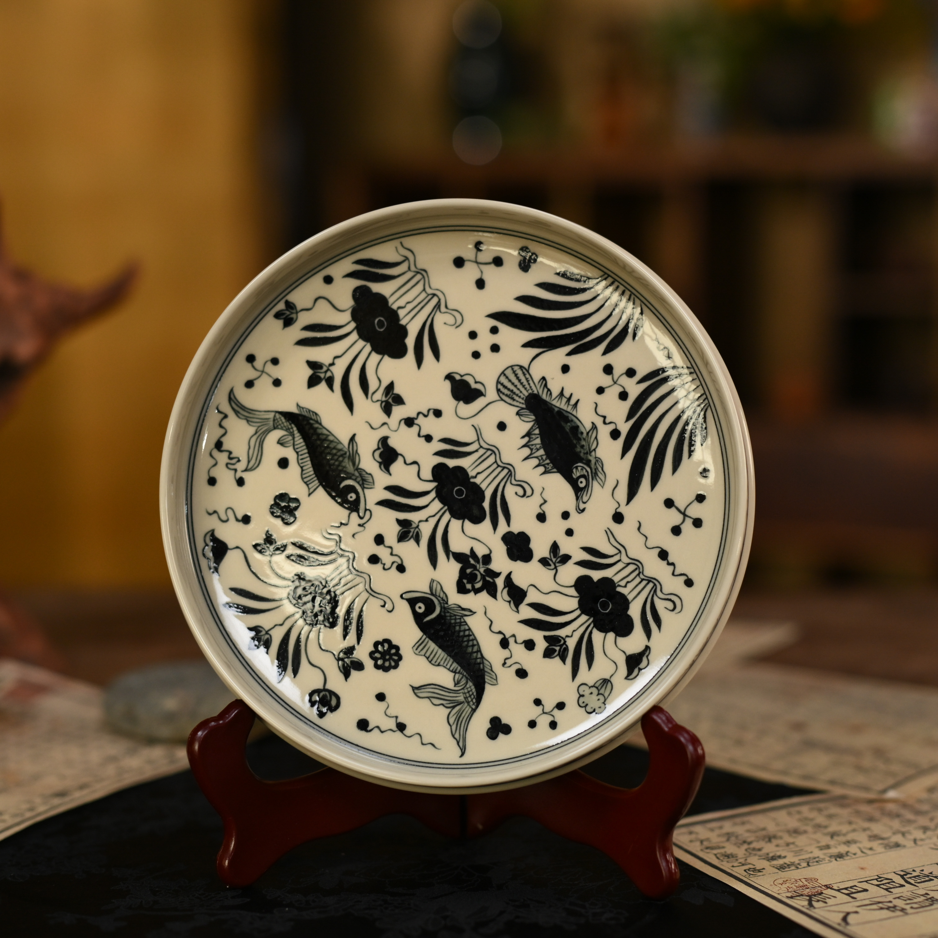 阿茶 玫瑰壶承（墨冉S0074）